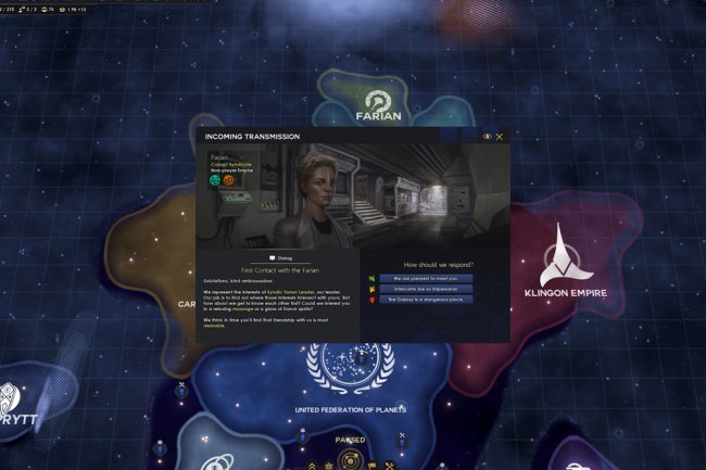 Star Trek: Infinite’s first gameplay glimpse looks like Stellaris: The Next Generation