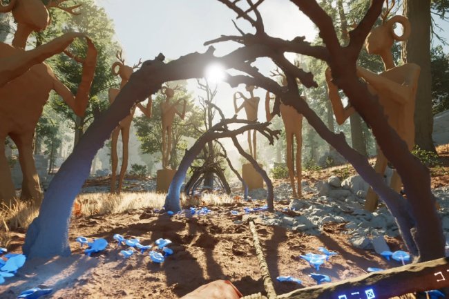 Fallout 76's lead artist is building a creepy single-player open world in The Axis Unseen