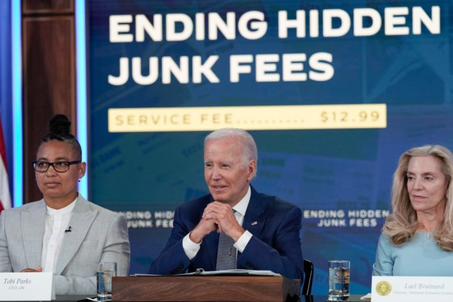 Biden praises companies for ending hidden fees