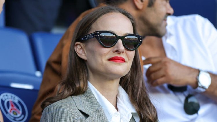 Natalie Portman Attends Paris Soccer Match Following News of Husband Benjamin Millepied's Alleged Affair