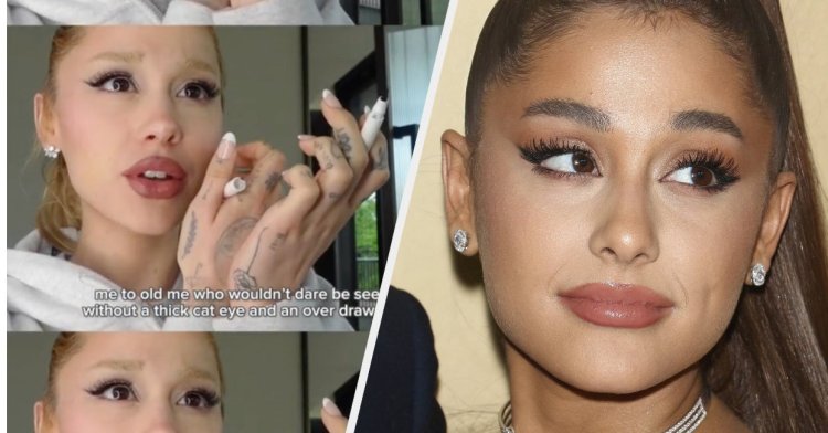 Ariana Grande Poked Fun At Herself On TikTok Over Her Past Winged-Eyeliner Phase, And It's Relatable