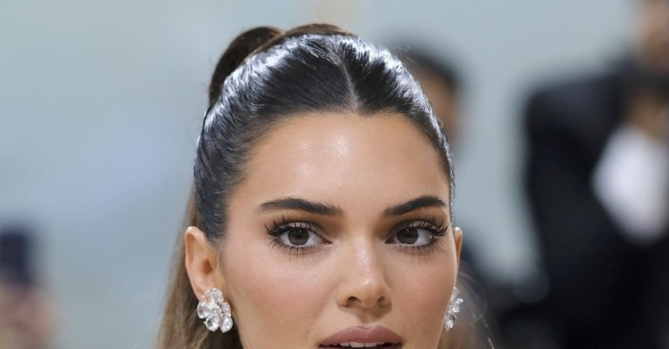 Kendall Jenner's Optical Illusion Dress Made It Look Like She Wasn't Wearing A Top