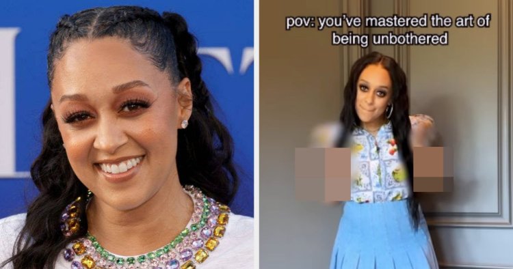 Tia Mowry Clapped Back At Trolls With Two Middle Fingers, A Happy Dance, And A Heartfelt Message