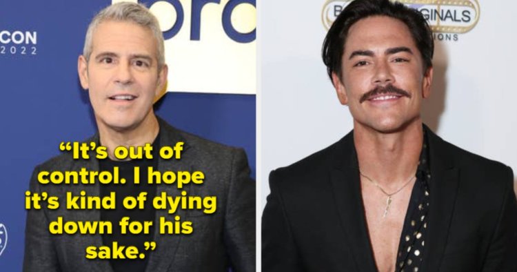 Andy Cohen Said The Backlash To Tom Sandoval Is “Out Of Control”
