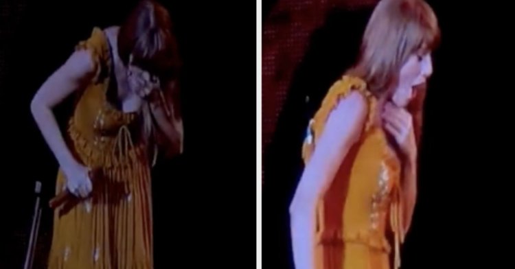 Taylor Swift Swallowed A Bug Mid-Performance Last Night And Handled It Like A Pro