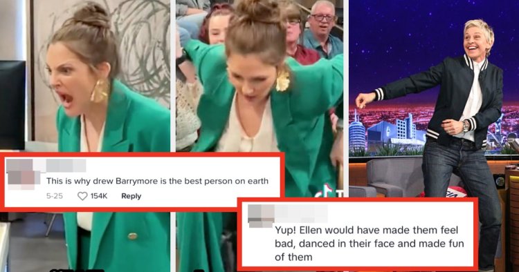 "The Drew Barrymore Show" Is Being Called The "Anti-Ellen" Talk Show After This Clip Of A Sobbing Fan Went Viral