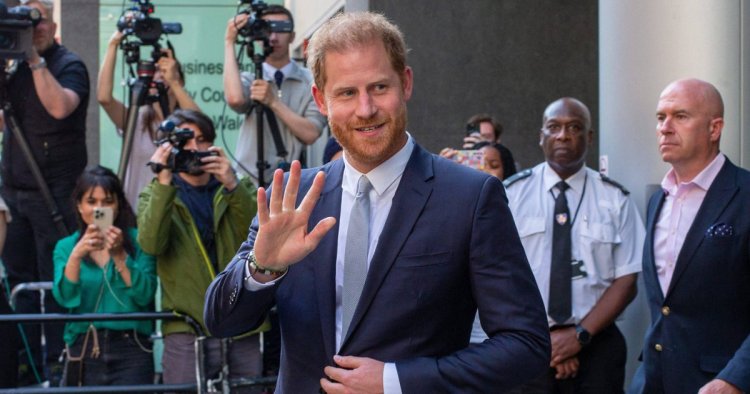 Prince Harry Is All Smiles After 2nd Day of Phone Hacking Trial Testimony