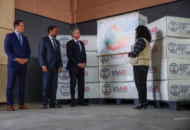 U.S. suspends food aid to Ethiopia