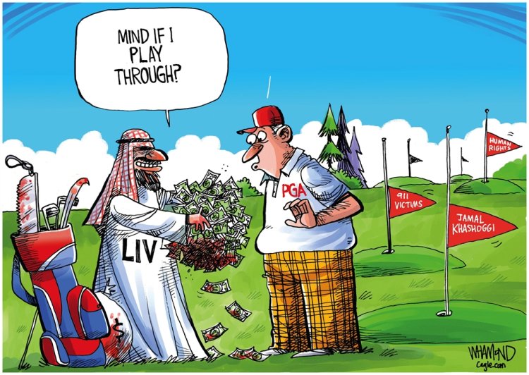 PGA Tour merges with Saudi backed LIV