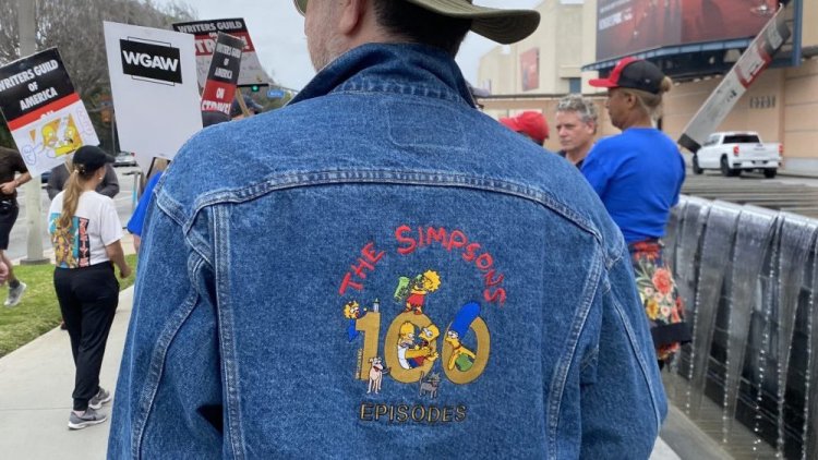 ‘The Simpsons’ Reunion WGA Picket Highlights the Strike Stakes for Writers: ‘We Were So Lucky,’ Says Conan O’Brien