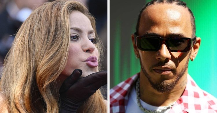 Here's What's Going On With Shakira And Lewis Hamilton