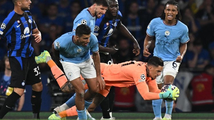 Rodri Goal And Ederson Saves Secure Manchester City Treble And First Champions League Win