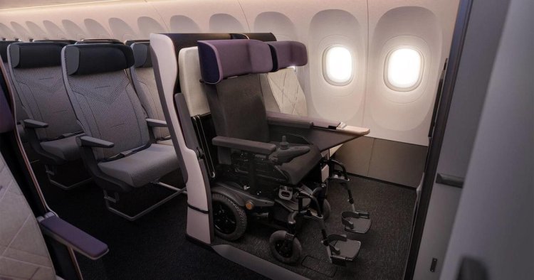 See the unique seat that will make airplanes more wheelchair accessible