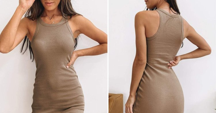 This Ribbed Tank Dress Comes in So Many Colors