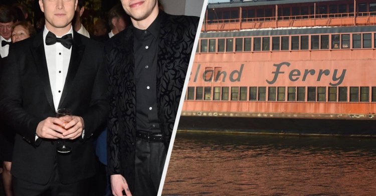 Colin Jost And Pete Davidson Bought A Staten Island Ferry For $280,100 Last Year And Now Have No Idea What's Going On With It
