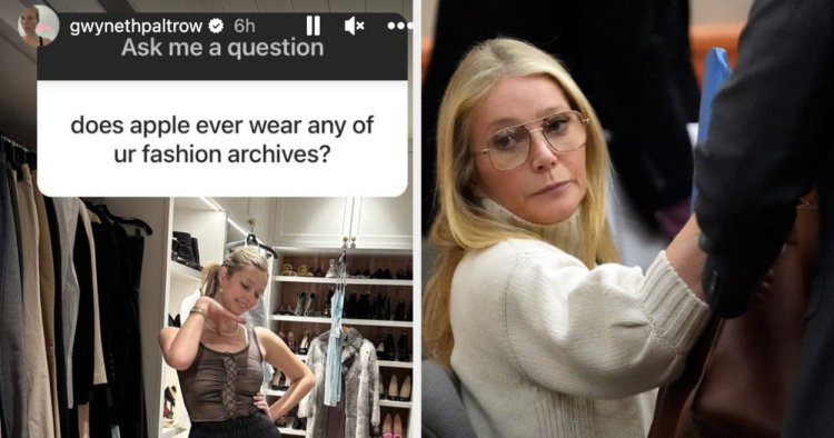 Gwyneth Paltrow Shared A Picture Of Her Daughter, Apple, Wearing Her Most Controversial Dress, Which I'm Surprised She Still Has In The First Place