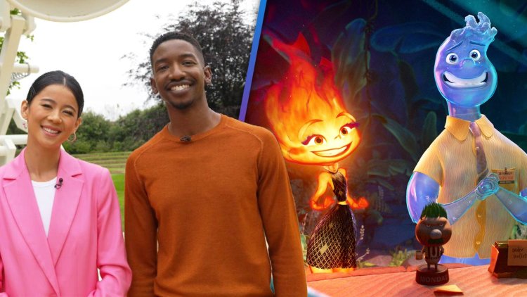 'Elemental' Stars Mamoudou Athie and Leah Lewis on Making Pixar's First Rom-Com (Exclusive)