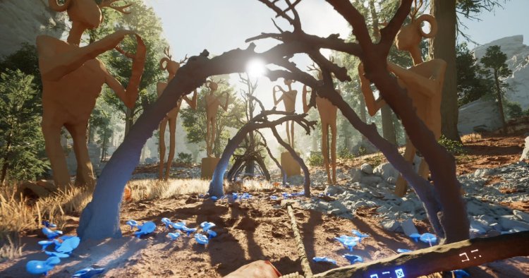 Fallout 76's lead artist is building a creepy single-player open world in The Axis Unseen