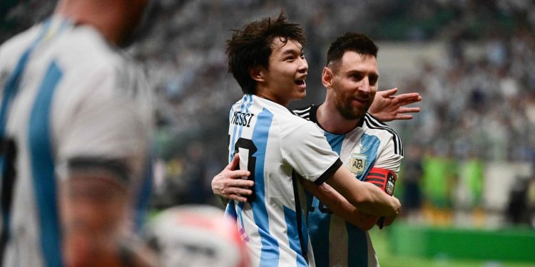 China Detains Teenager Who Hugged Soccer Star Messi
