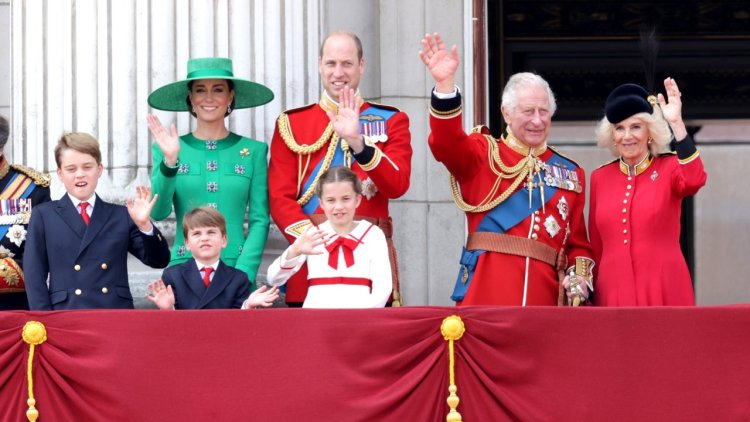 King Charles III Joined by Royal Family During First Trooping the Colour Ceremony in His Honor