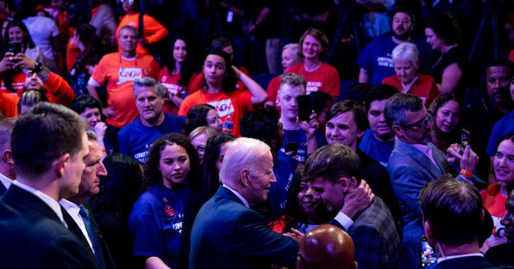 Calling for New Gun Laws, Biden Says U.S. Children Are Suffering Like Soldiers in War