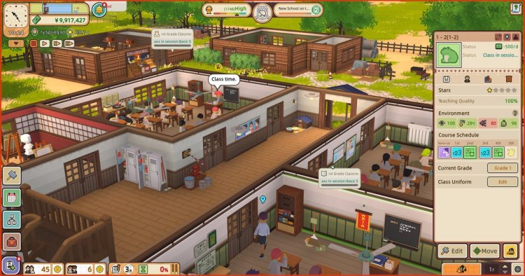 My Time at Portia devs’ management sim Let’s School has a demo and release date