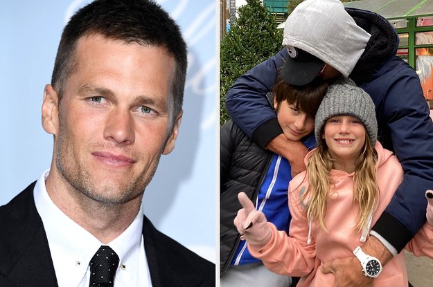 Tom Brady Joked That He’s “Still Working On” Being “Present” With His Three Kids After His Divorce From Gisele Bündchen