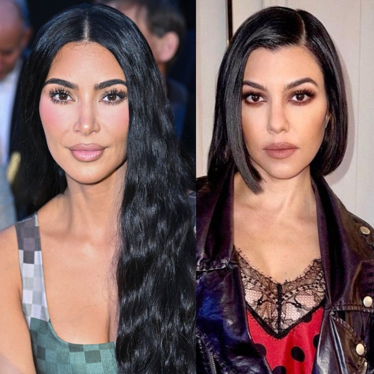 Kim Kardashian Shares Twinning Photo With Kourtney Kardashian