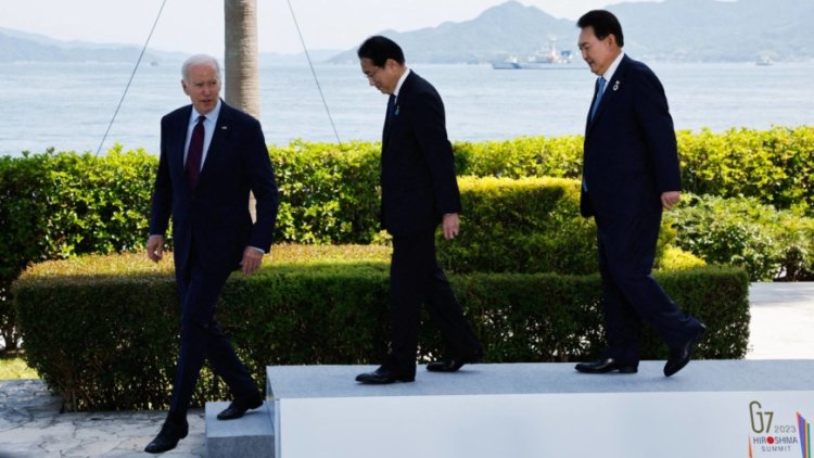 U.S., Japan, South Korea look to ‘lock in’ gains with trilateral summit this summer