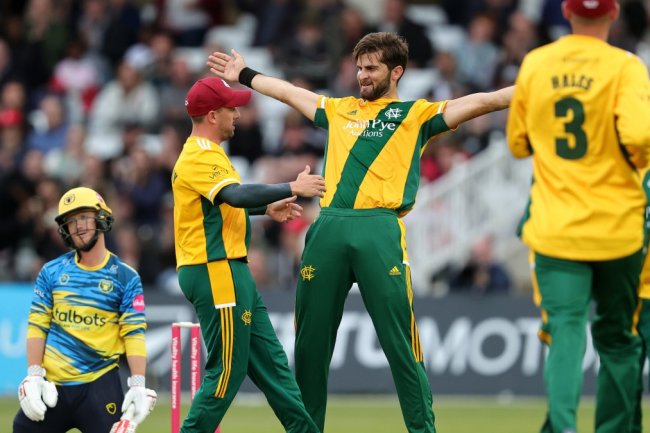 Watch: Shaheen rips apart Birmingham Bears with 4-wicket first over in T20 Blast