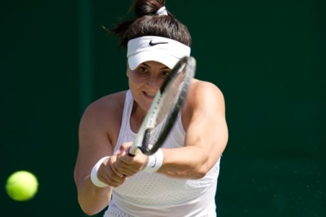 Andreescu outlasts Kalinina to reach 3rd round at Wimbledon for 1st time