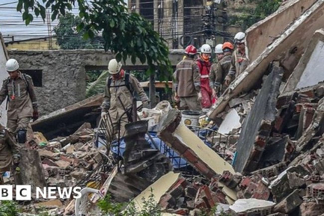 [World] Recife: 14 killed in Brazil apartment block collapse