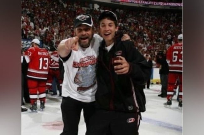 This Canadian physiotherapist won a Stanley Cup in 2006 — this year his son helped Denver win the NBA title