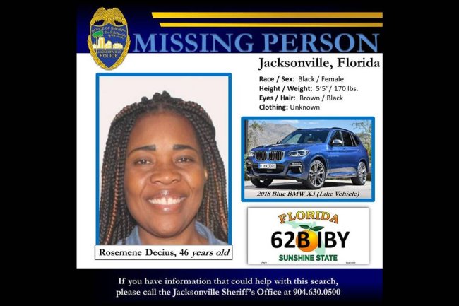 Blood found in bedroom leads cops to body of missing mom in car trunk, Florida police say