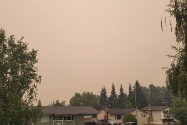 Ash falls from the sky as air quality warnings issued for parts of B.C.