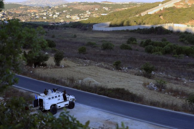 Explosion along Lebanon-Israel border wounds 3 members of militant group Hezbollah