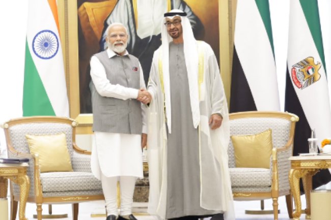 'Every Indian sees you as a true friend': PM Modi meets UAE president in Abu Dhabi
