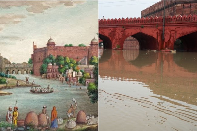 Yamuna reclaims old course as water reaches Red Fort wall. What historians think