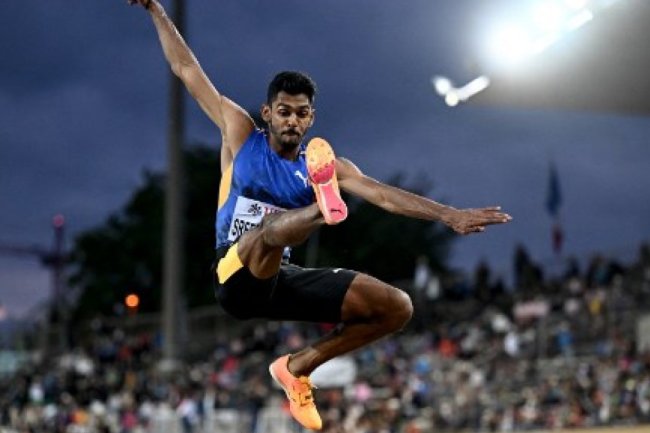Long jumper Sreeshankar qualifies for Paris Olympics with silver at Asian Championships