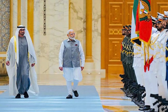 PM Modi, UAE President Get Down To Business, Work On Key Trade Matters