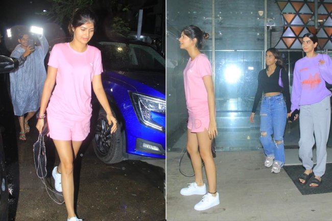 Pics: Anjini Dhawan, Khushi Kapoor Hung Out At Shanaya's House Last Night