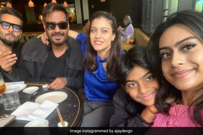 Inside Ajay Devgn's Famjam With Kajol, Daughter Nysa And Son Yug