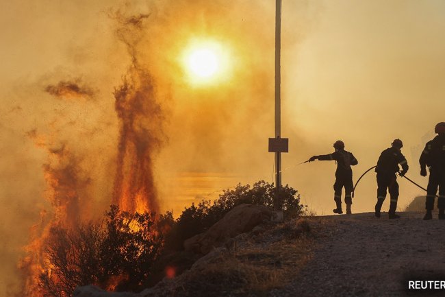 Health Warnings Across Continents As Heat Wave Drives Wildfires