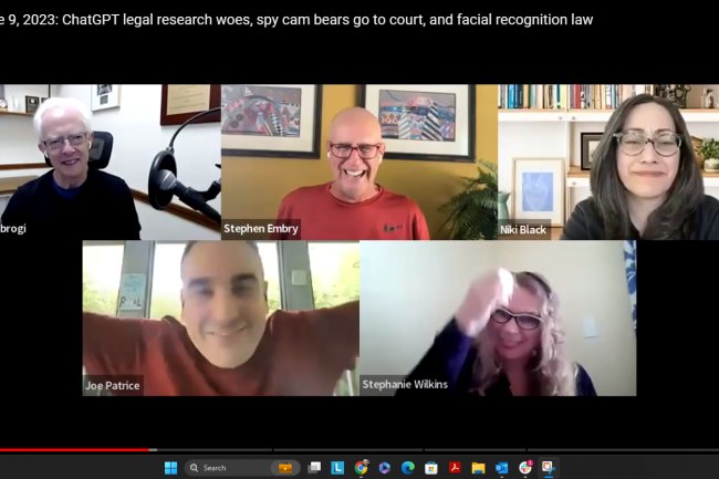 Between Bogus Cases and Bears, Was This The Funniest Legaltech Week Ever? Plus, the Full Chat Transcript