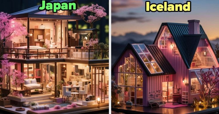 From Japan To Canada, Here's What Barbie's Dreamhouse Would Look Like Around The World