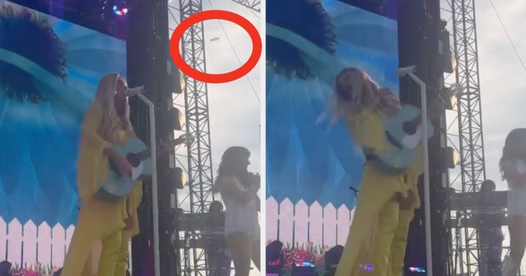Kelsea Ballerini Is The Latest Pop Star To Be Hit With A Flying Object At Her Concert, And It's All Beyond Ridiculous At This Point