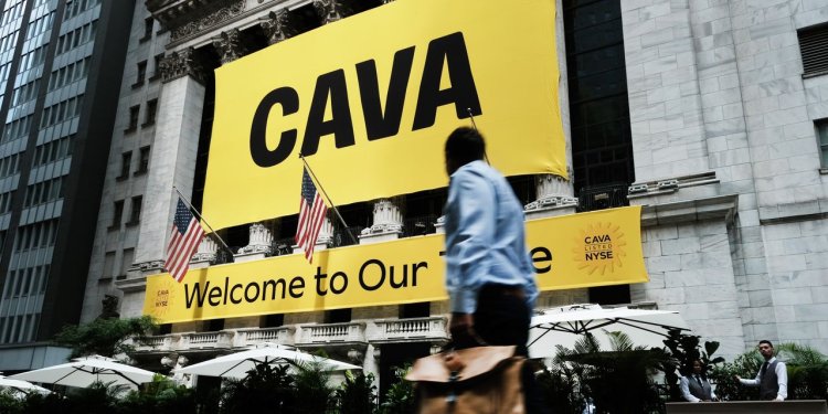 Cava Stock Soars 99% in Stock-Market Debut, Lifting Hopes for New Listings