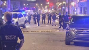 2 in custody after 5 wounded in Boston shooting