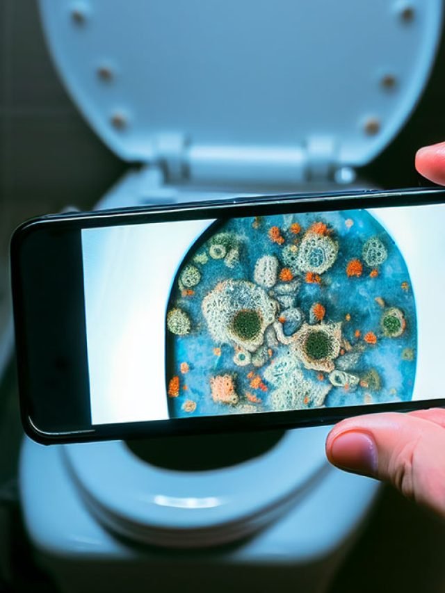 Your phone is dirtier than your toilet seat