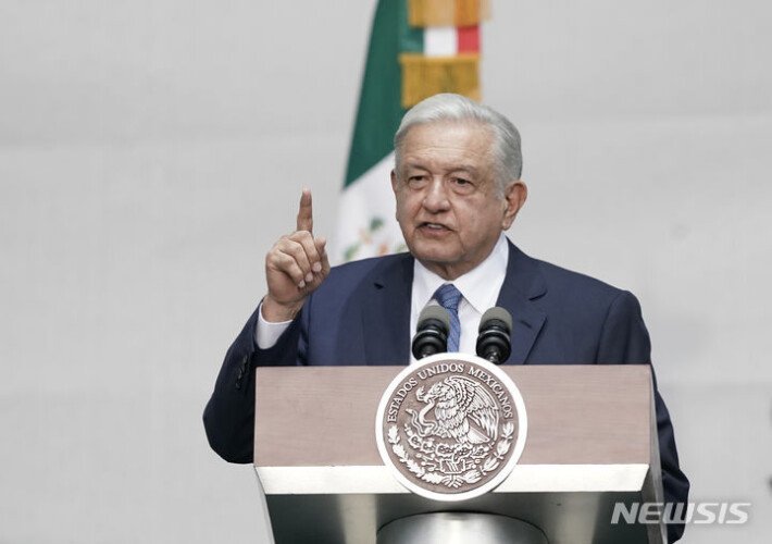 “디샌티스에 표 주지 말라”…美에 목소리 높인 멕시코 대통령